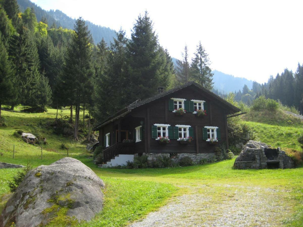 Ferienwohnung Haus Schnetzer Schruns Exterior foto